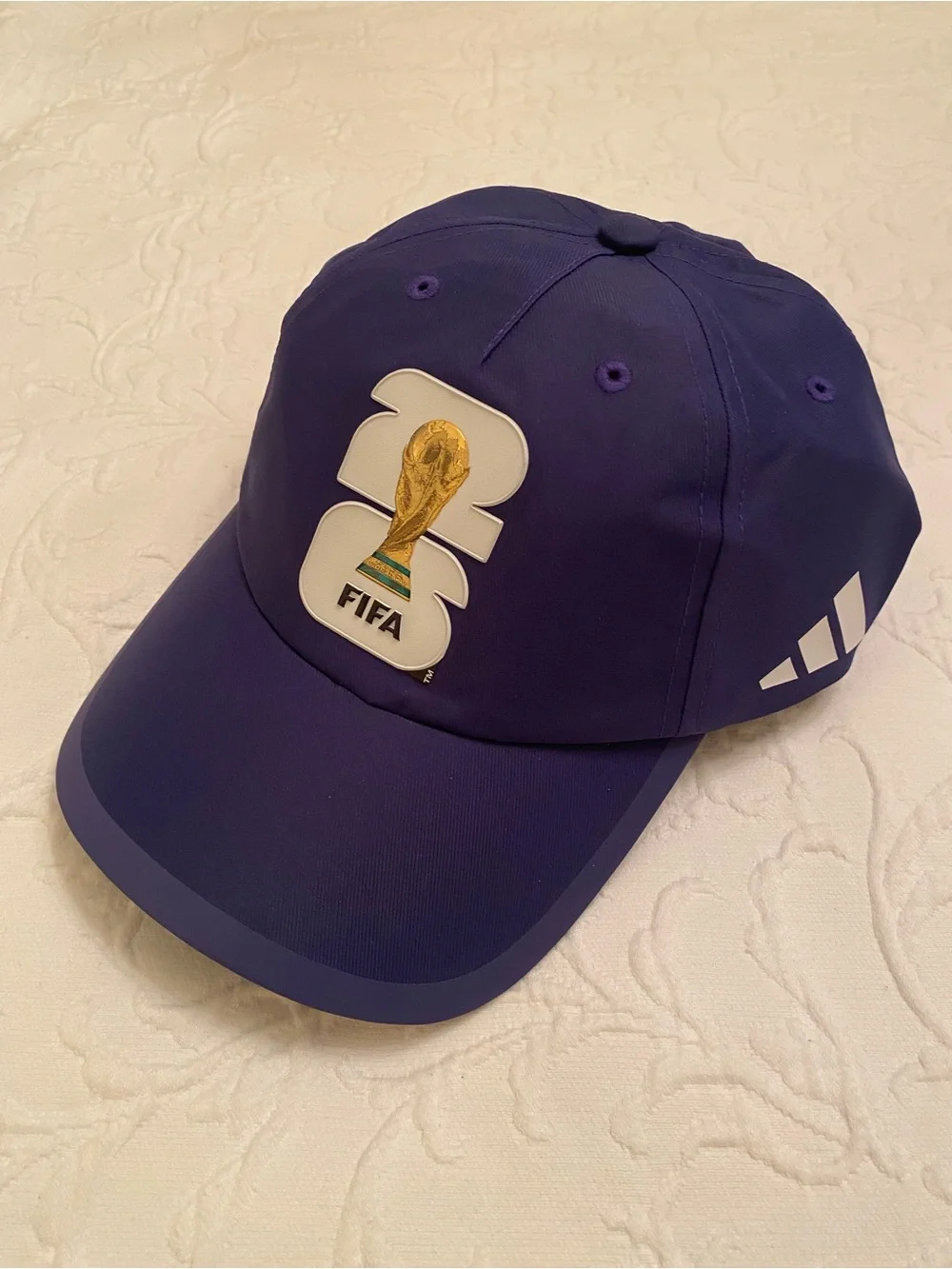 Official FIFA World Cup 2026 Baseball Cap in navy blue from adidas
